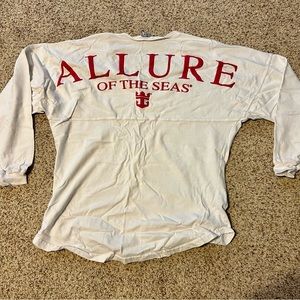 Cruise shirt. Cotton dolman sleeve